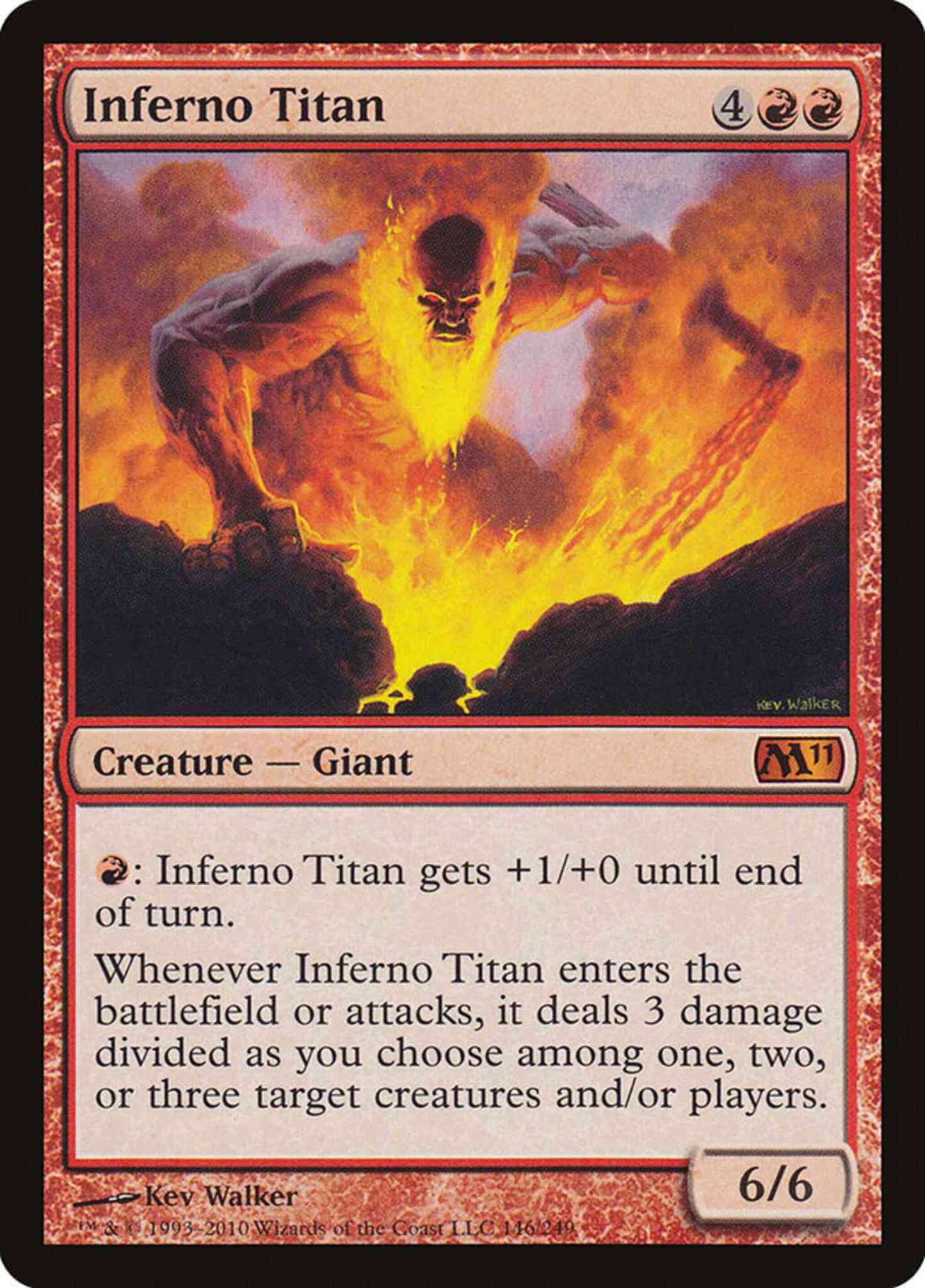 Inferno Titan [146] [Magic 2011] [Non-Foil]