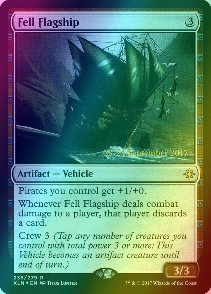 Fell Flagship [238s] [Ixalan Promos] [Foil]