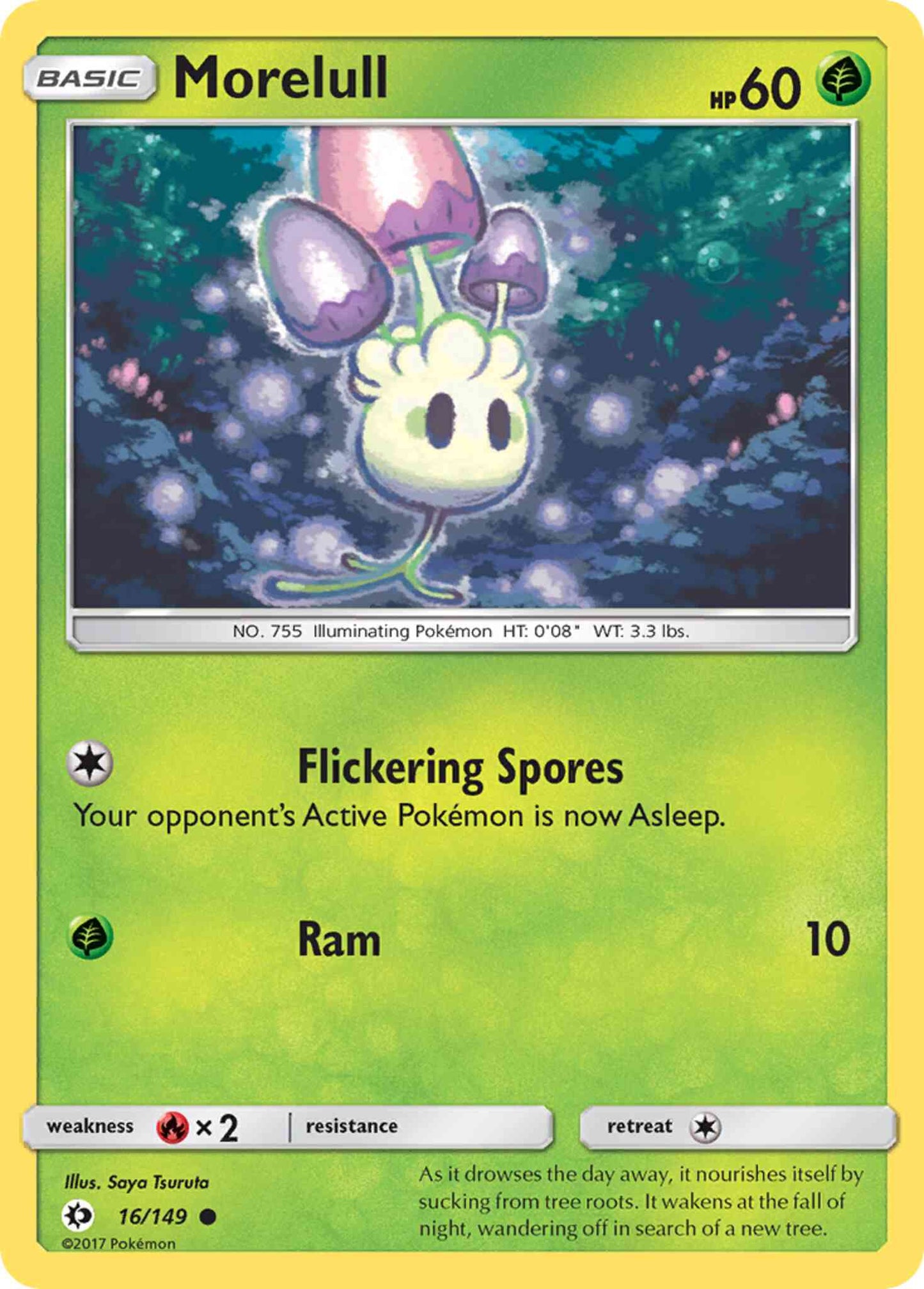 Morelull - 16/149 - Common [sm1-16] [Reverse Holo]
