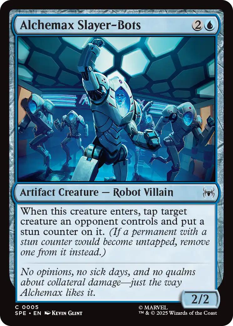 Alchemax Slayer-Bots [5] [Marvel's Spider-Man Eternal] [Non-Foil]