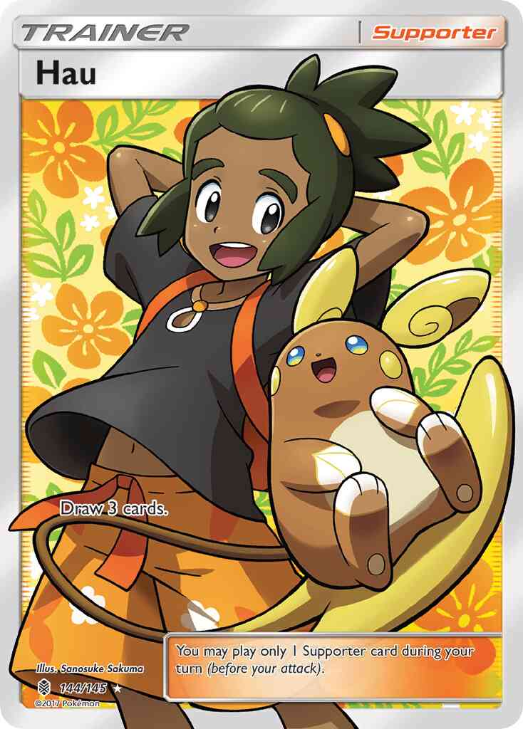 Hau - 144/145 - Rare Ultra [sm2-144] [Ultra]