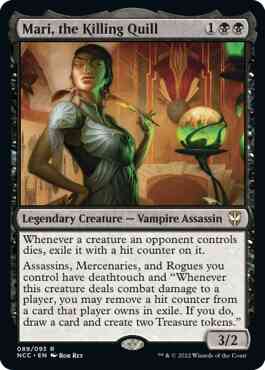 Mari, the Killing Quill [89] [Streets of New Capenna: Commander] [Non-Foil]