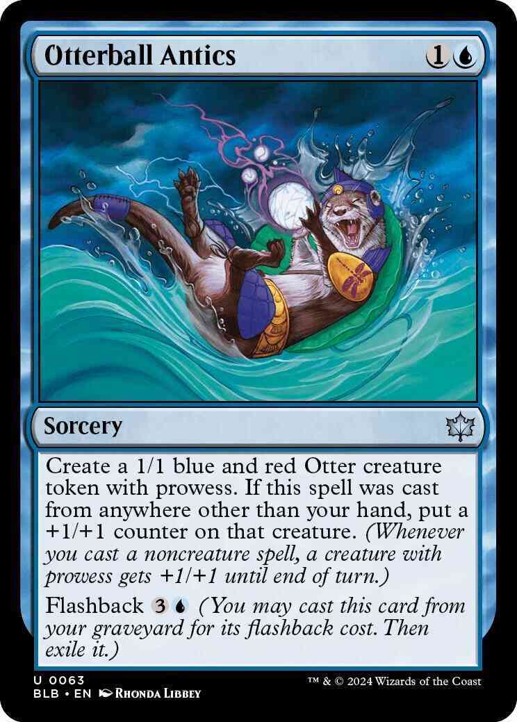 Otterball Antics [63] [Bloomburrow] [Foil]