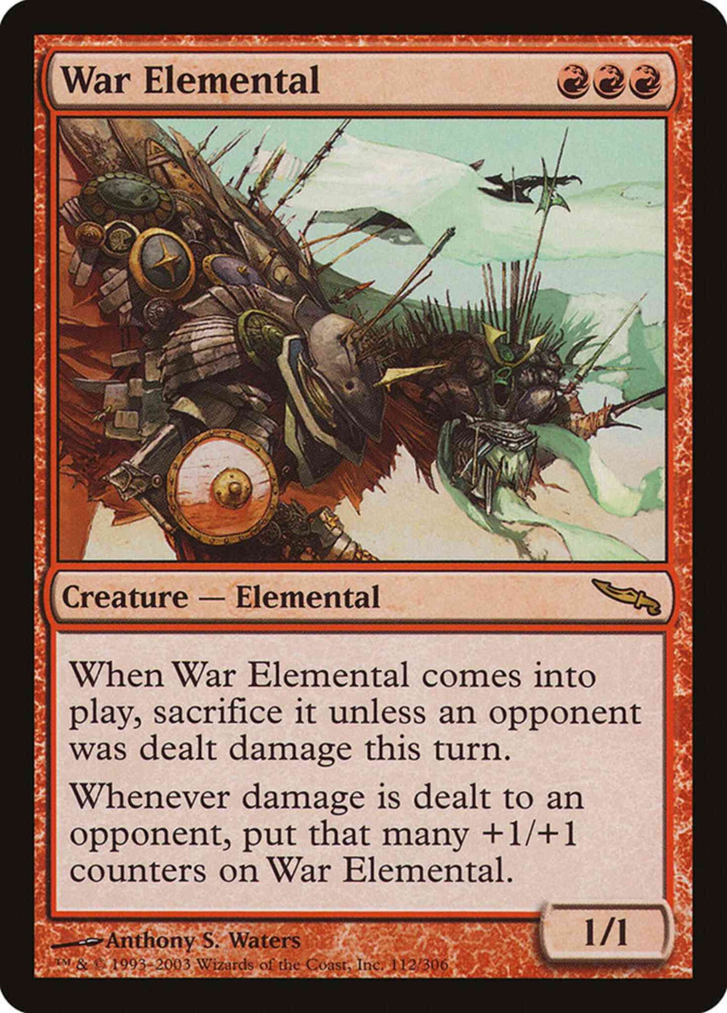 War Elemental [112] [Mirrodin] [Non-Foil]