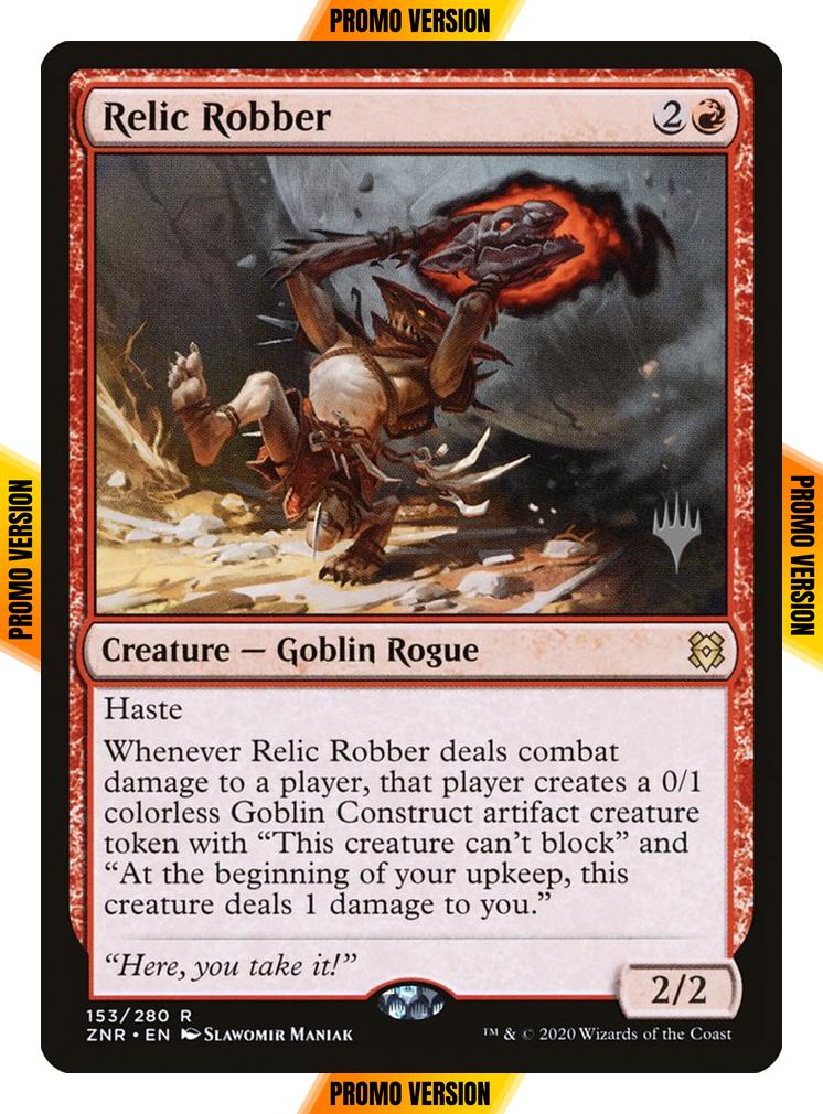 Relic Robber [Promo Pack] [153p] [Zendikar Rising Promos] [Non-Foil]