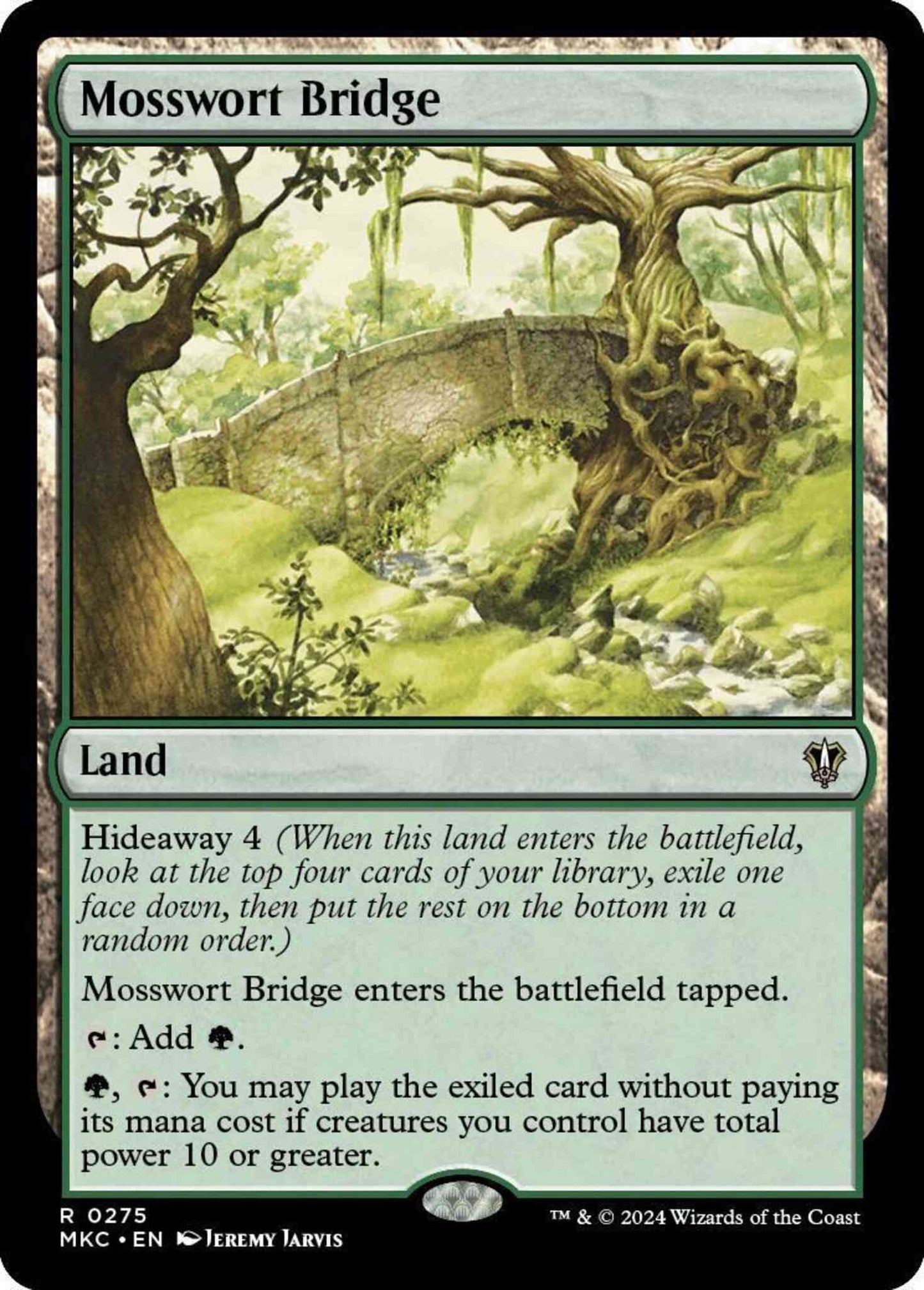 Mosswort Bridge [275] [Murders at Karlov Manor: Commander] [Non-Foil]