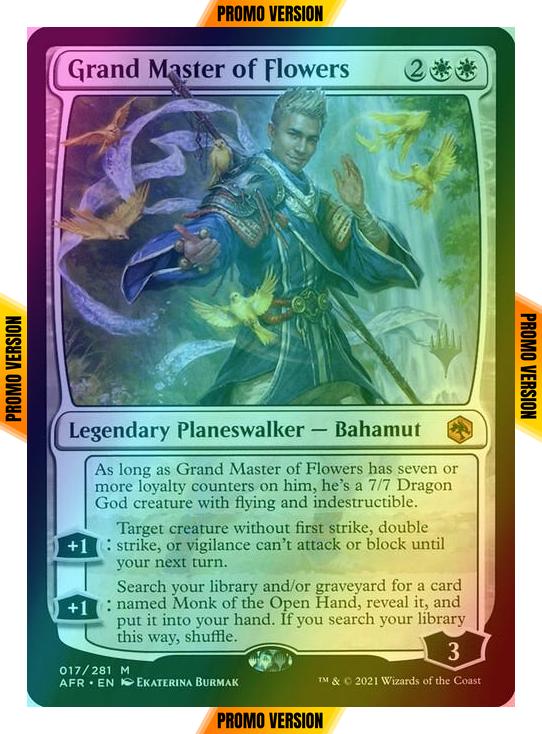 Grand Master of Flowers [Promo Pack] [17p] [Adventures in the Forgotten Realms Promos] [Foil]