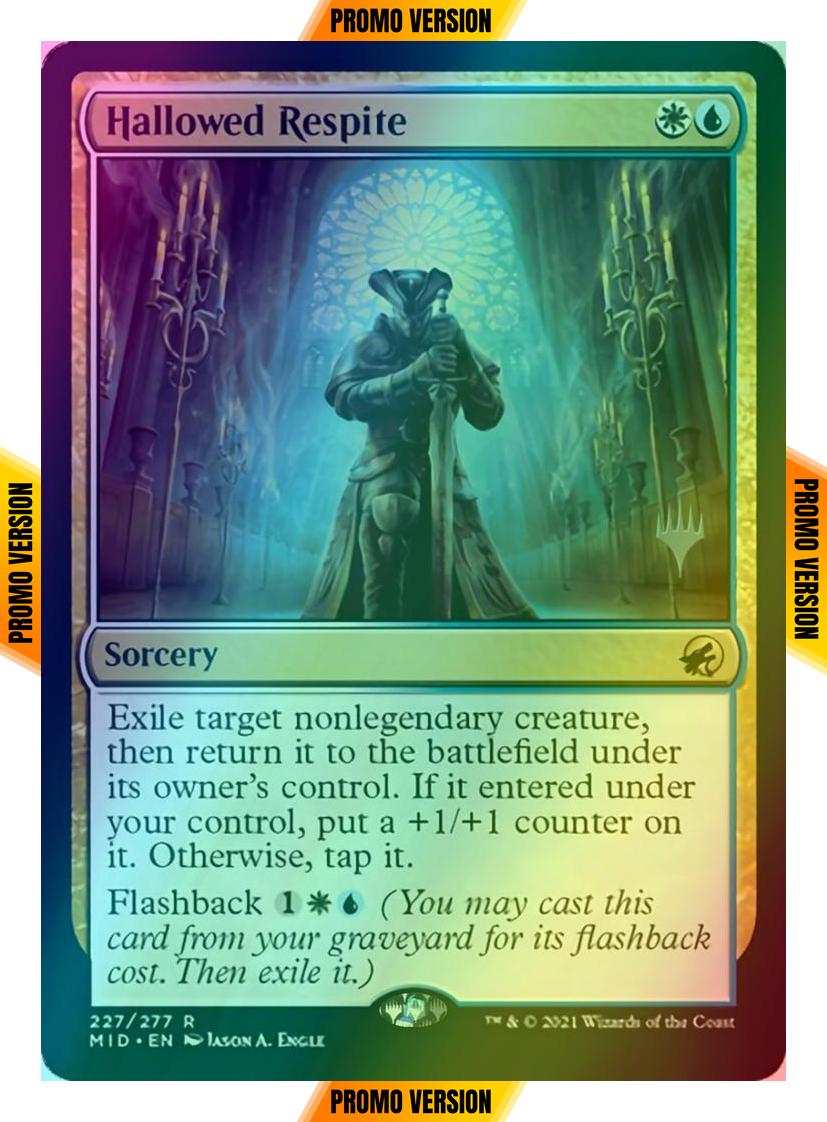 Hallowed Respite [Promo Pack] [227p] [Innistrad: Midnight Hunt Promos] [Foil]