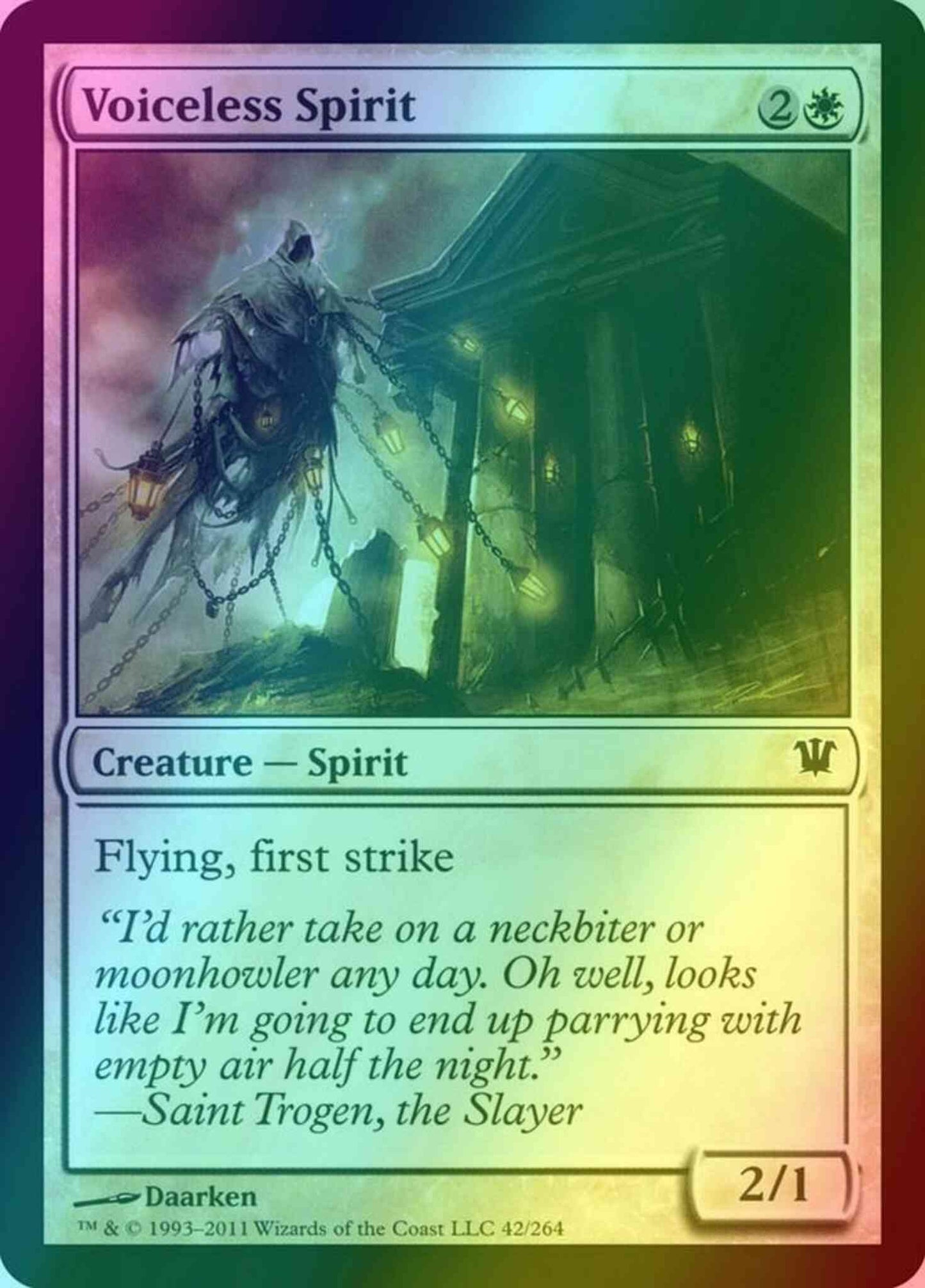Voiceless Spirit [42] [Innistrad] [Foil]