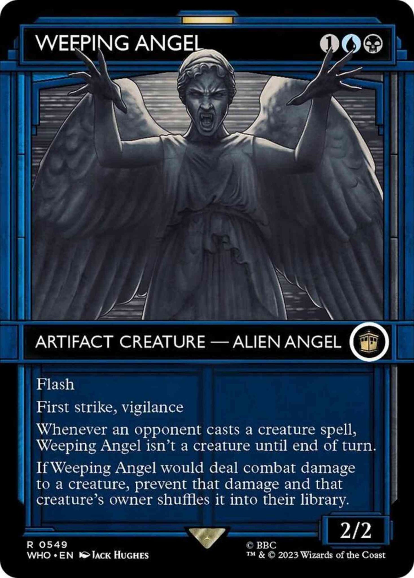 Weeping Angel [549] [TARDIS Showcase] [Universes Beyond: Doctor Who] [Non-Foil]