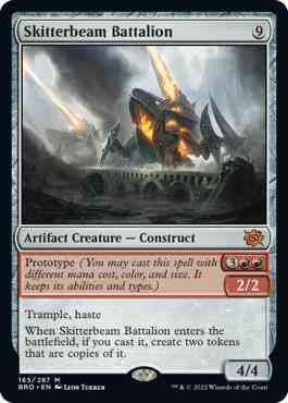 Skitterbeam Battalion [165] [The Brothers' War] [Non-Foil]