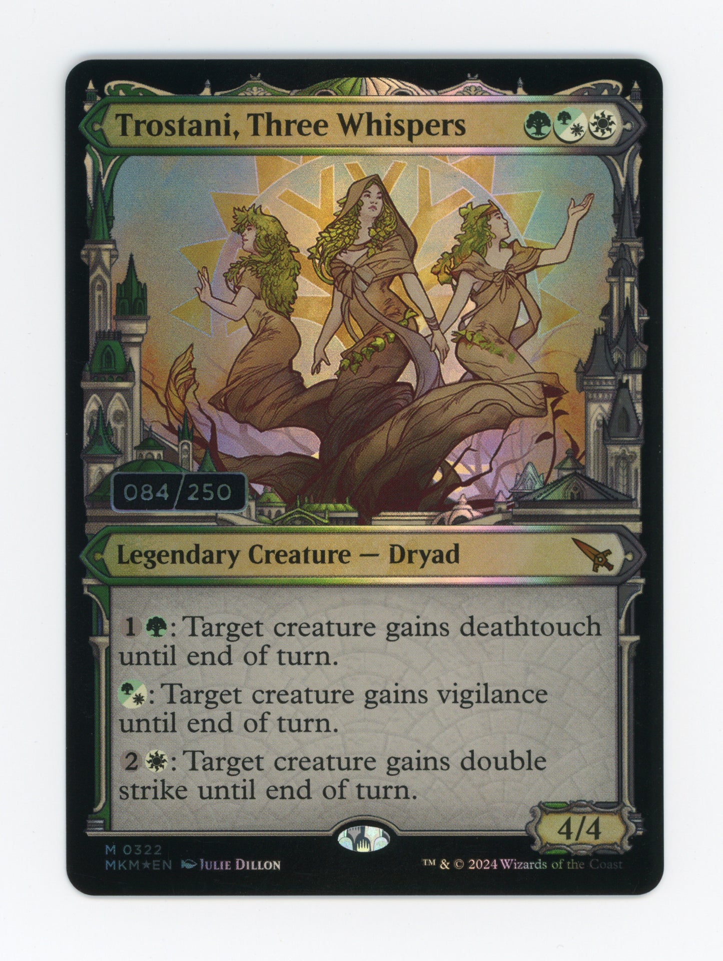 Trostani, Three Whispers — Serial Numbered|084/250|Ravnica City Showcase|Foil — ID 20031