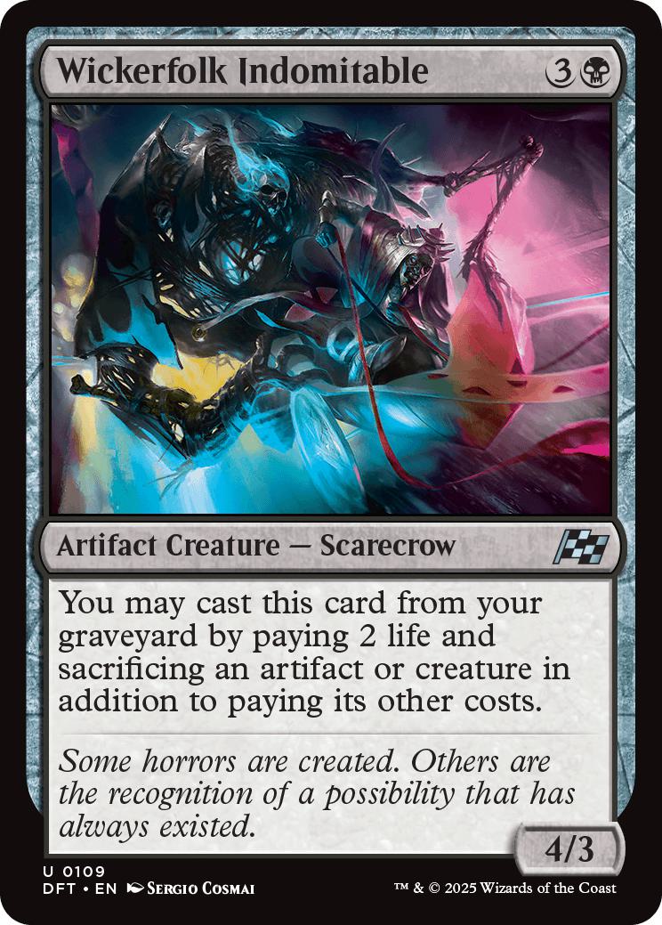 Wickerfolk Indomitable [109] [Aetherdrift] [Non-Foil]