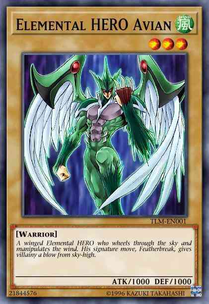 Elemental HERO Avian - LCGX-EN001 - Common - Unlimited