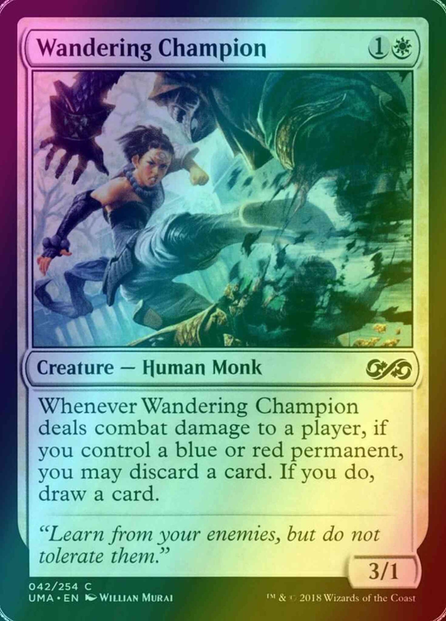 Wandering Champion [42] [Ultimate Masters] [Foil]