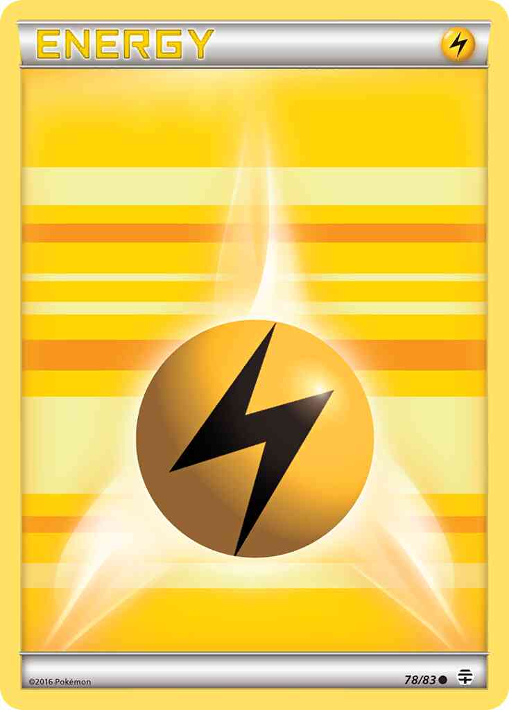 Basic Lightning Energy - 78/83 - Common [g1-78] [Reverse Holo]