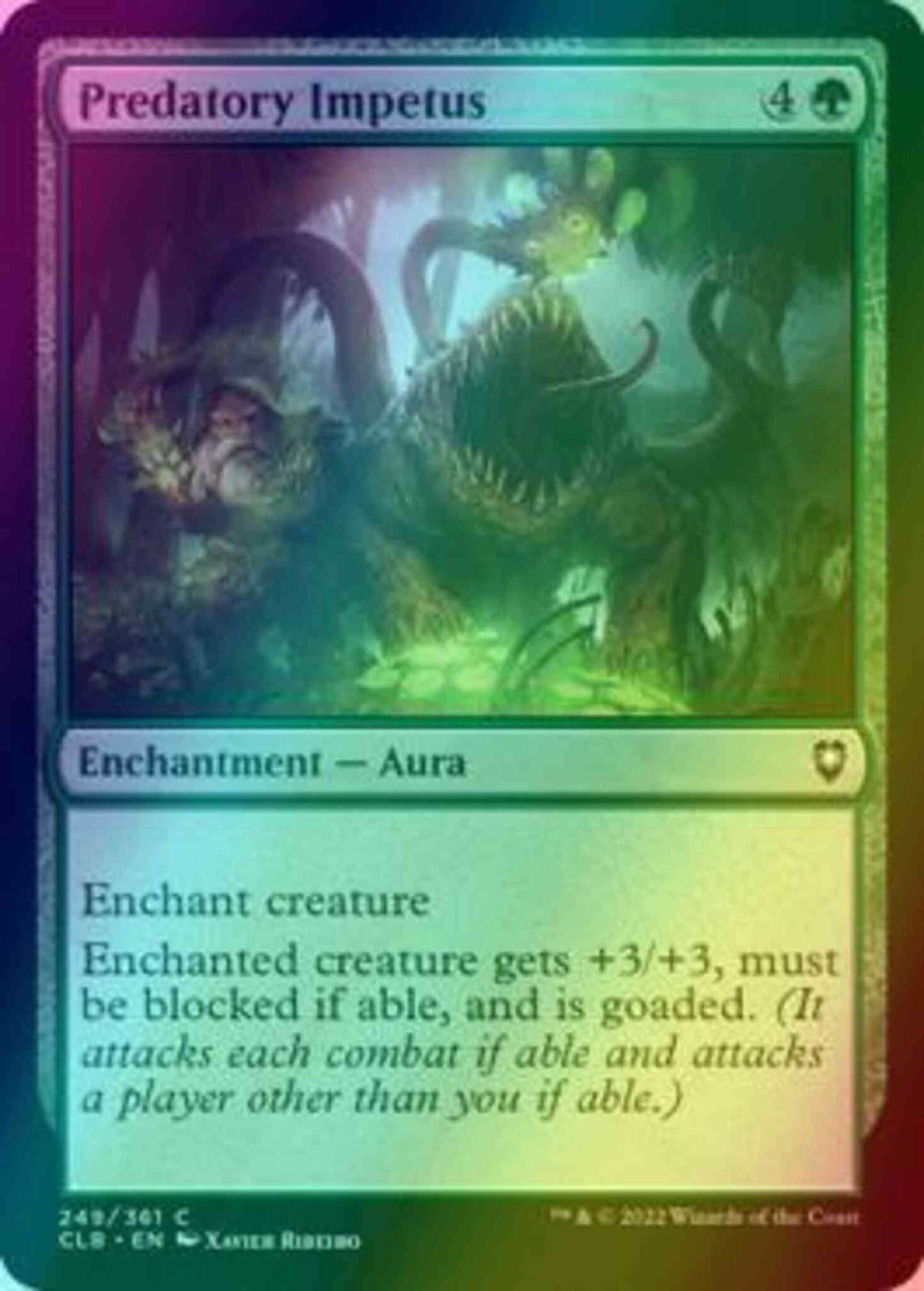 Predatory Impetus [249] [Commander Legends: Battle for Baldur's Gate] [Foil]