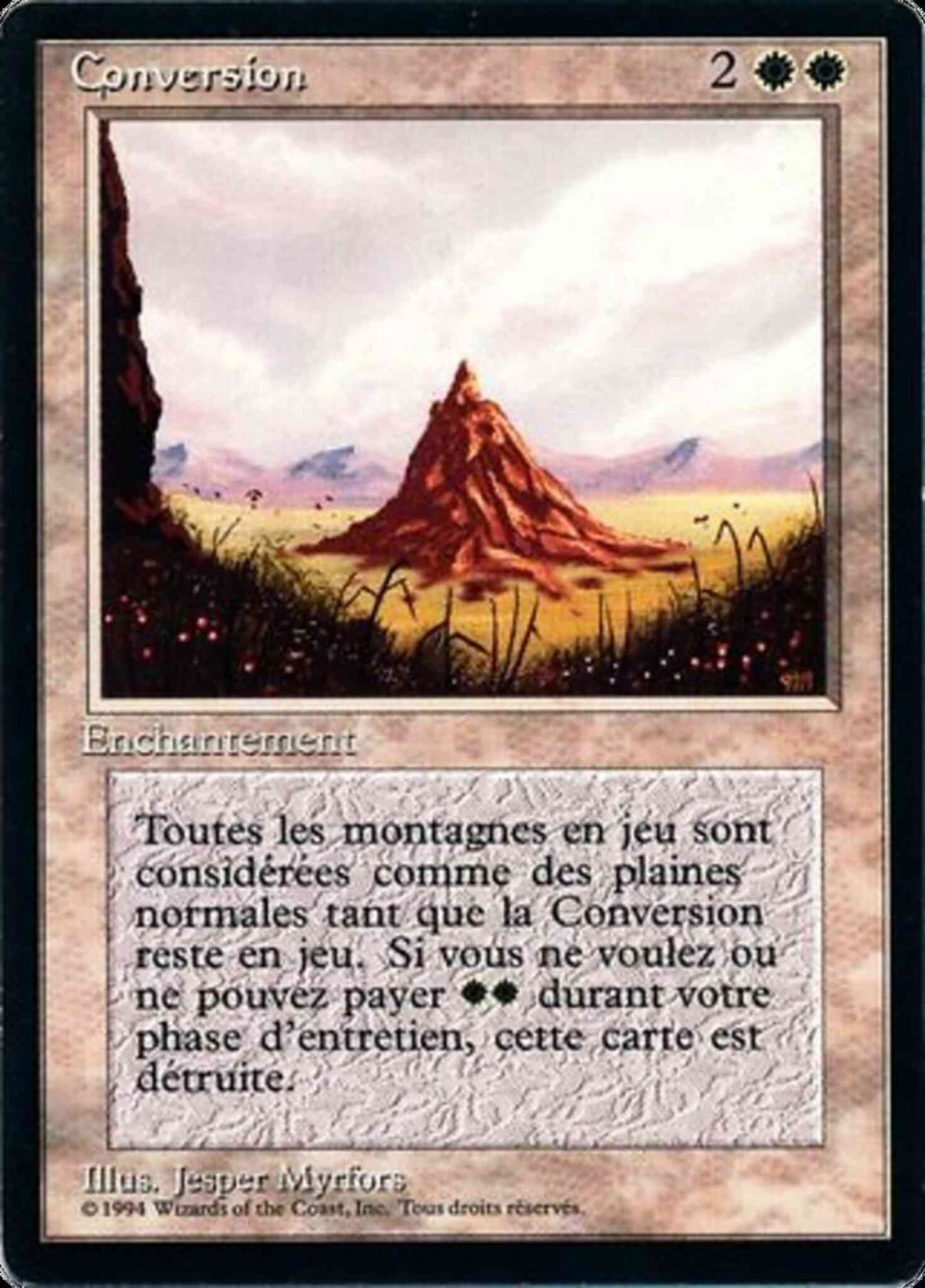 Conversion - French [14] [Foreign Black Border: French] [Non-Foil]