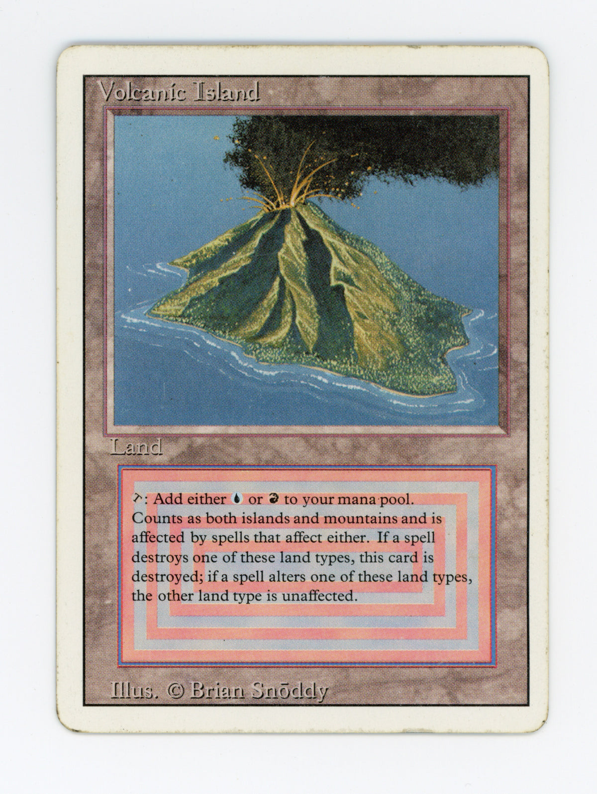 Volcanic Island — Damaged — ID 20080