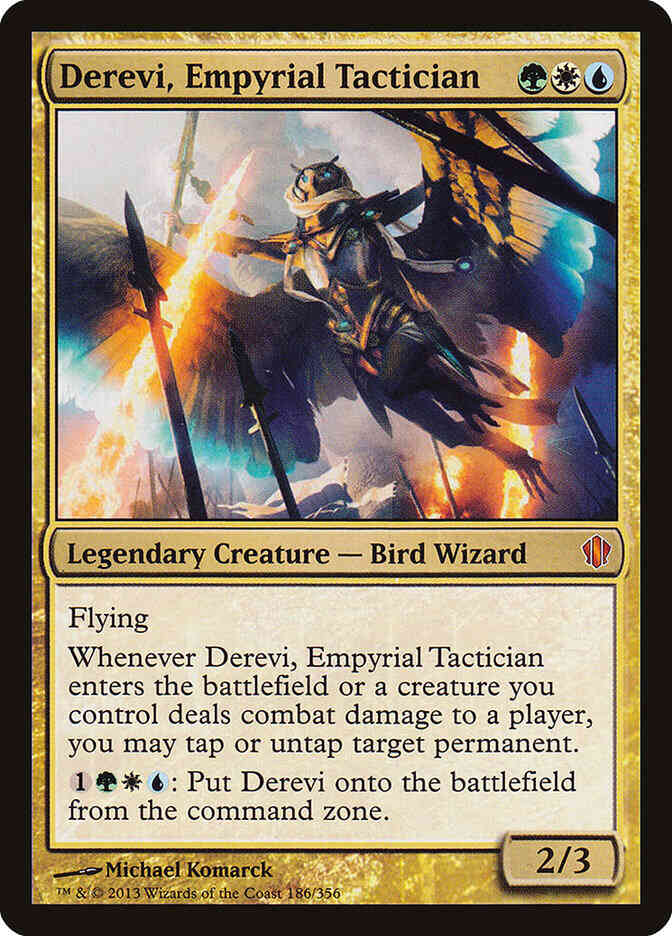 Derevi, Empyrial Tactician [186] [Commander 2013] [Non-Foil]