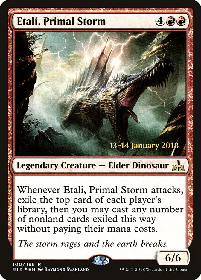 Etali, Primal Storm [100s] [Rivals of Ixalan Promos] [Foil]