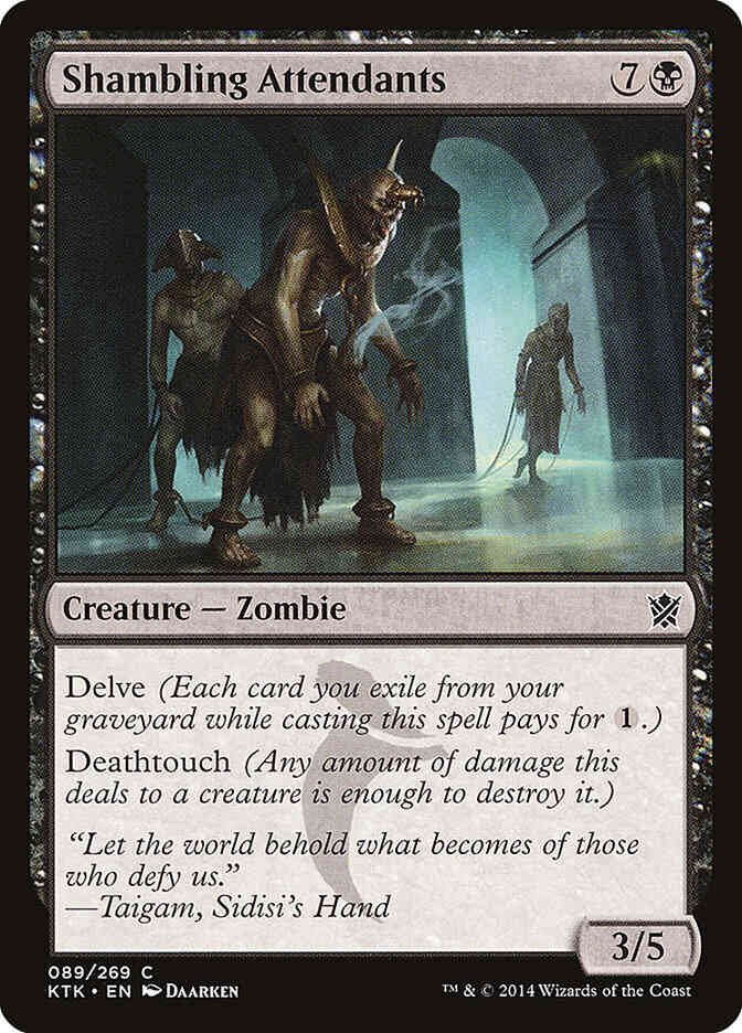 Shambling Attendants [89] [Khans Of Tarkir] [Non-Foil]