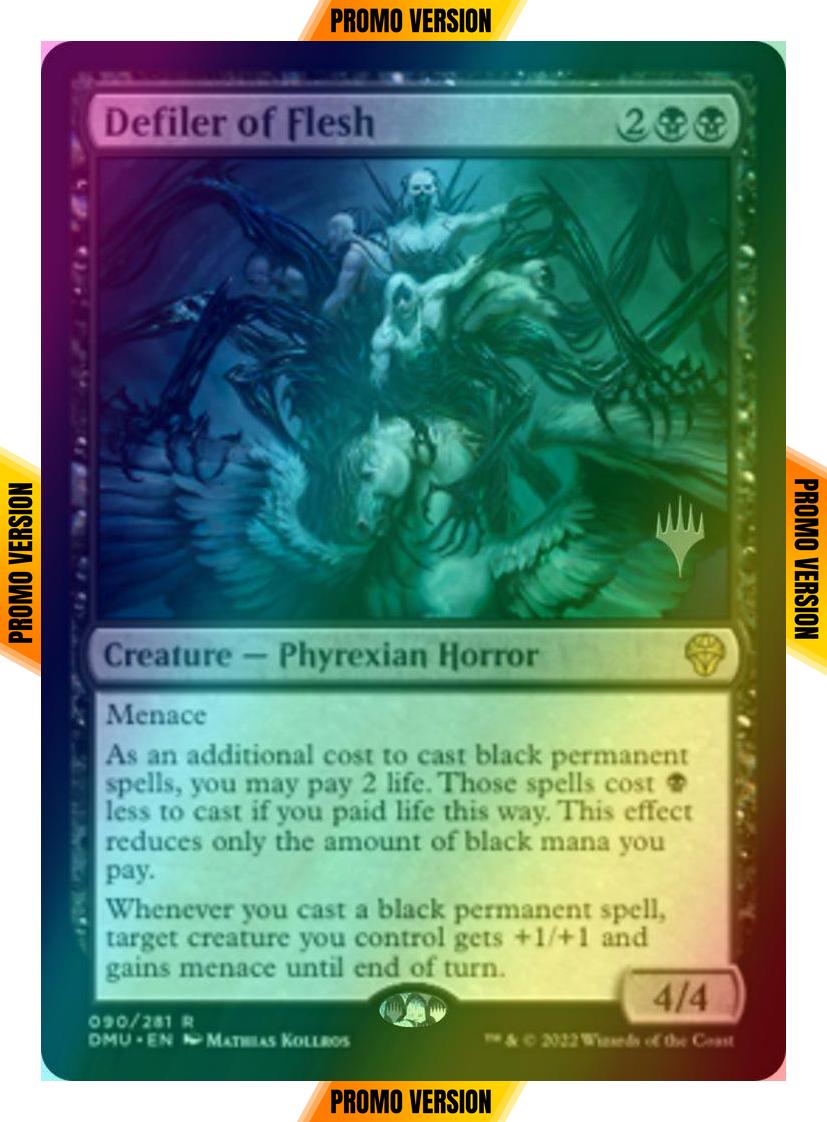 Defiler of Flesh [90p] [Promo Pack] [Dominaria United: Promos] [Foil]