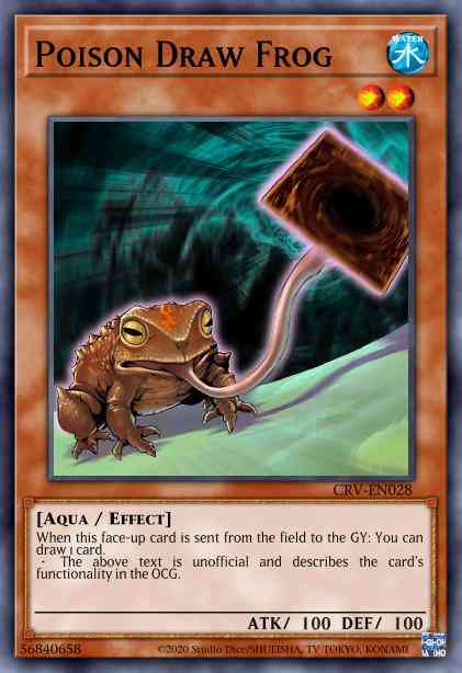 Poison Draw Frog - CRV-EN028 - Common - Unlimited
