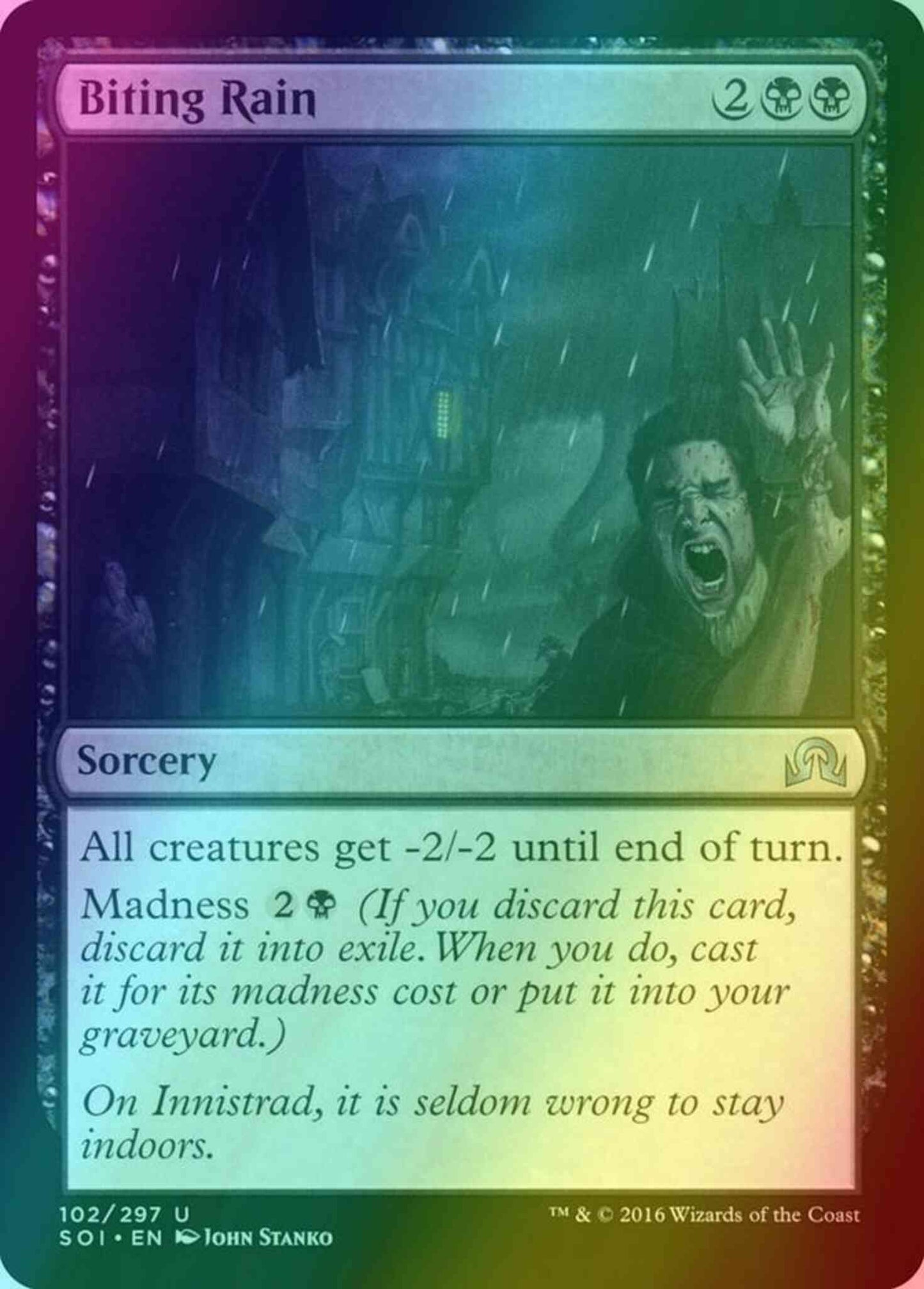 Biting Rain [102] [Shadows over Innistrad] [Foil]