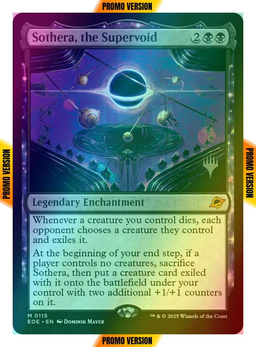 Sothera, the Supervoid [115p] [Promo Pack] [Edge of Eternities: Promos] [Foil]