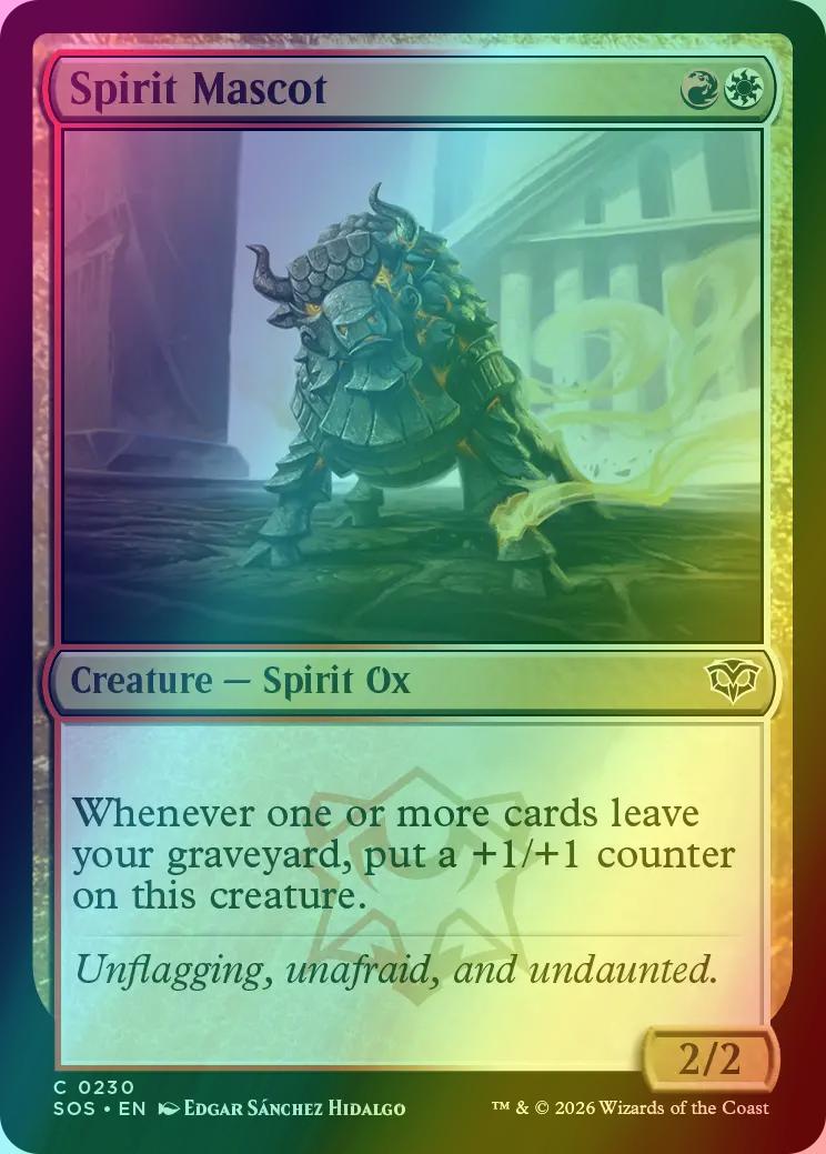 Spirit Mascot [230] [Secrets of Strixhaven] [Foil]