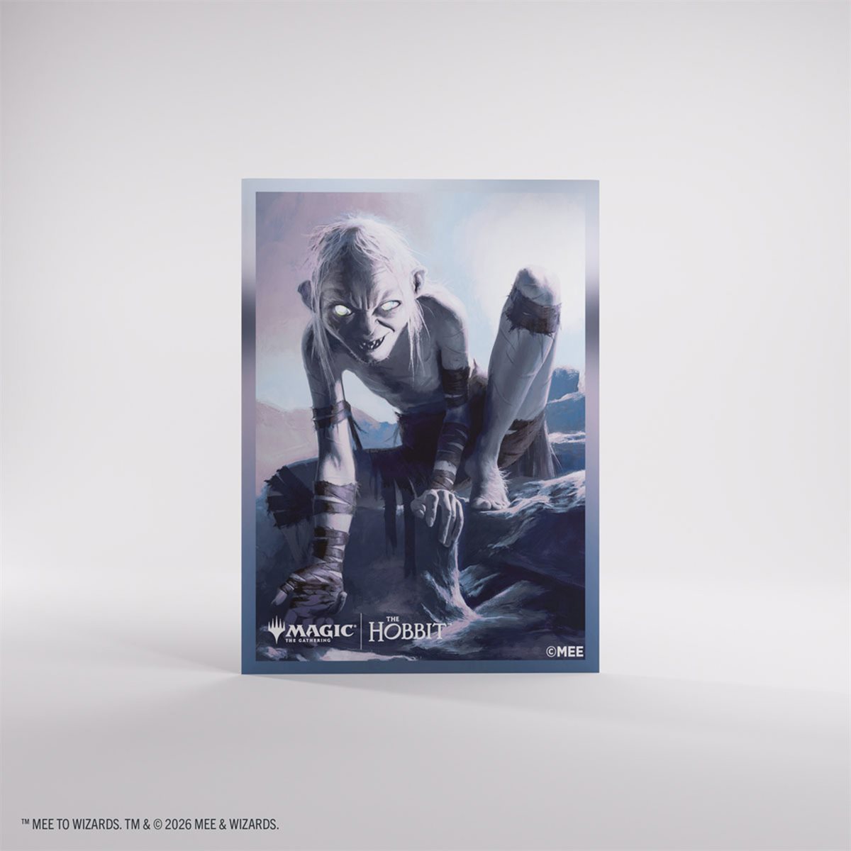 Gamegenic MTG Premium Art Sleeves - Standard Size - 105ct - The Hobbit - Gollum, Riddle Master