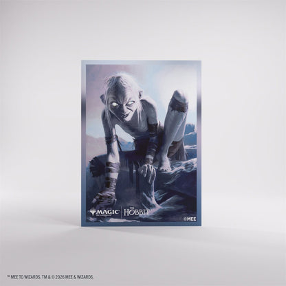 Gamegenic MTG Premium Art Sleeves - Standard Size - 105ct - The Hobbit - Gollum, Riddle Master