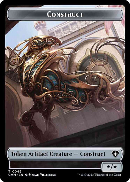 Construct Token (42) // Spirit Token (39) [Commander Masters: Tokens] [Non-Foil]