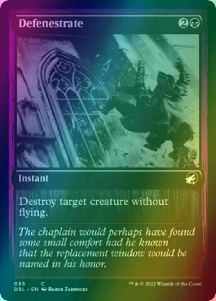 Defenestrate [95] [Innistrad: Double Feature] [Foil]