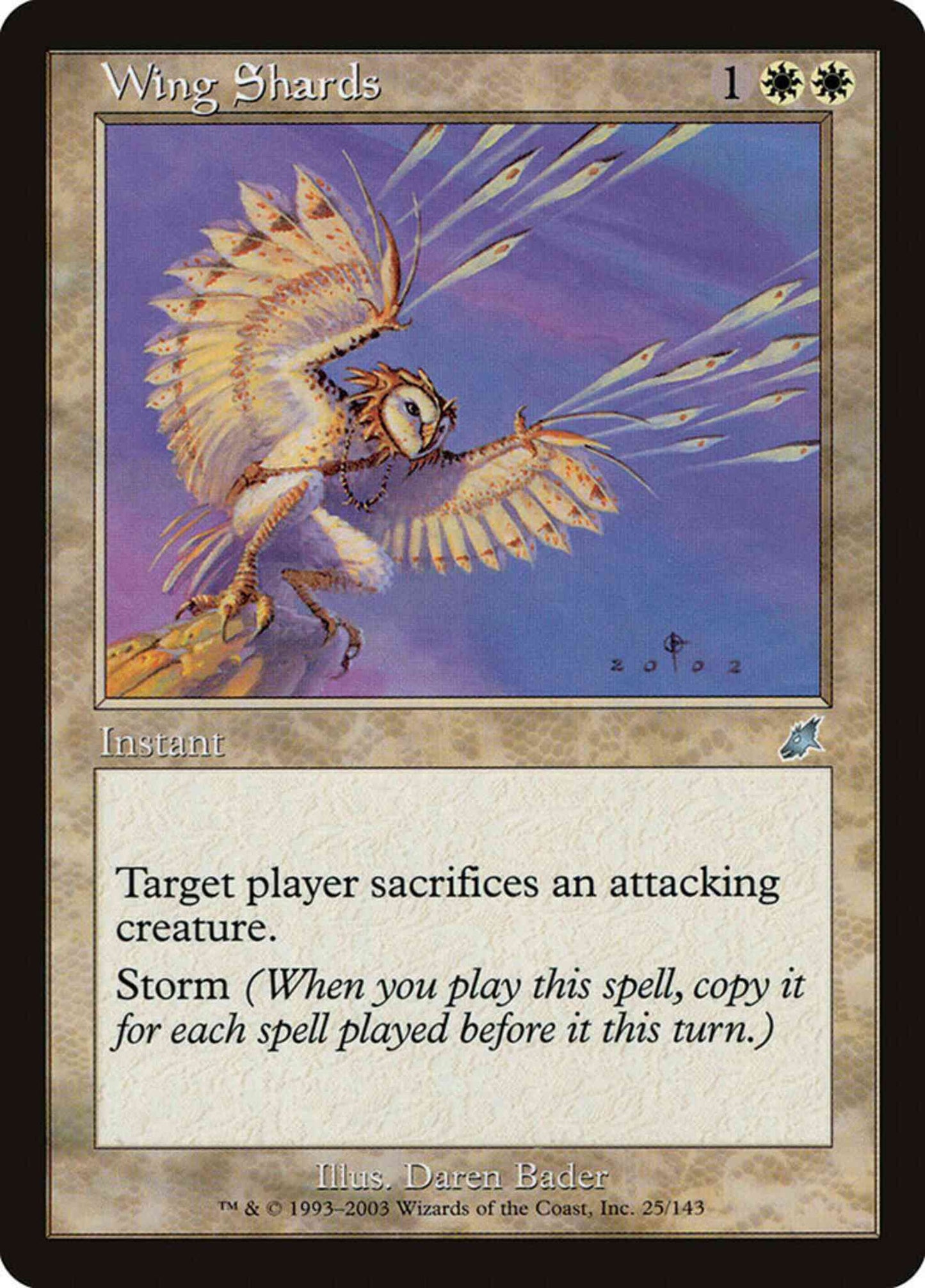 Wing Shards [25] [Scourge] [Non-Foil]