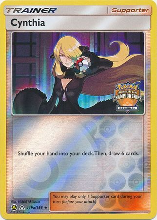 Cynthia - 119a/156 - Regional Championships Promo [Reverse Holo]