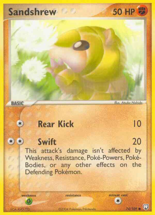 Sandshrew - 74/109 - Common [ex7-74] [Non-Holo]