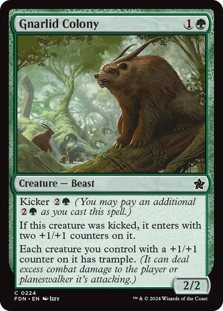 Gnarlid Colony [224] [Foundations] [Non-Foil]
