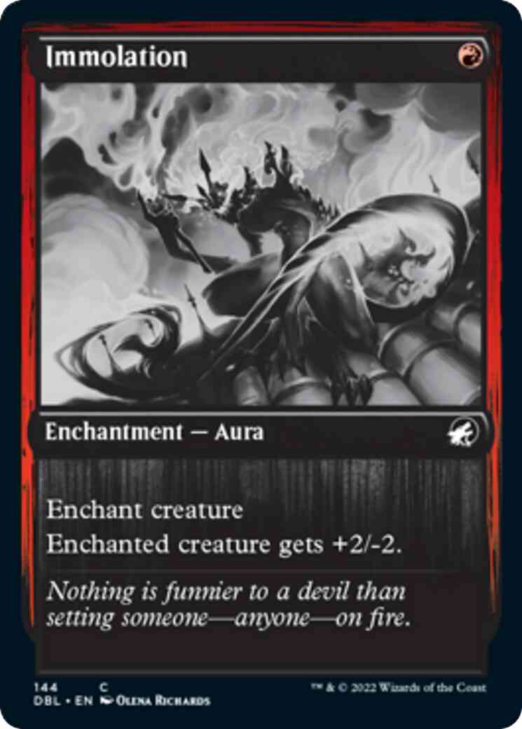 Immolation [144] [Innistrad: Double Feature] [Non-Foil]