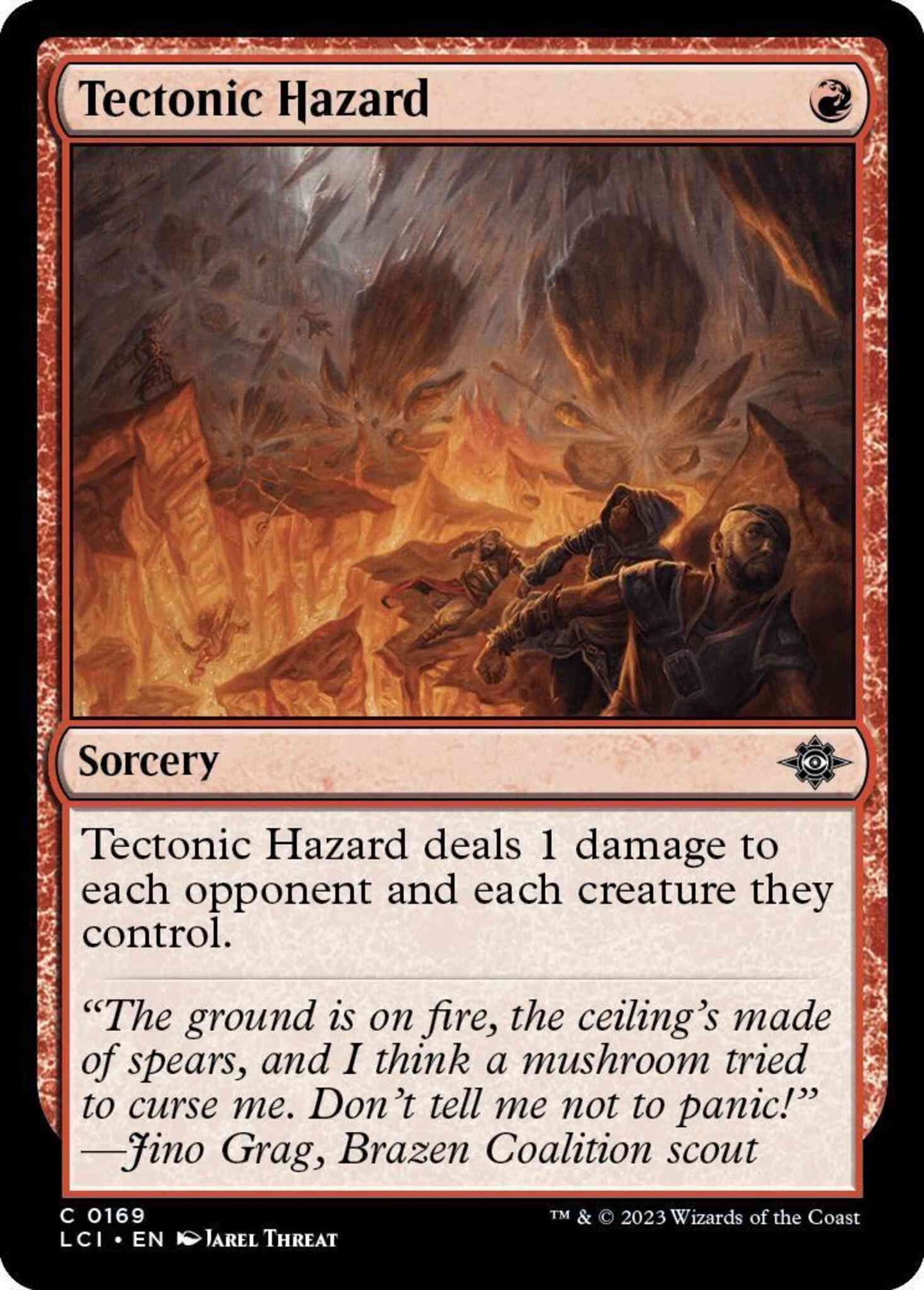 Tectonic Hazard [169] [The Lost Caverns of Ixalan] [Non-Foil]