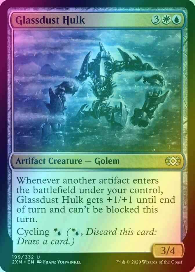 Glassdust Hulk [199] [Double Masters] [Foil]
