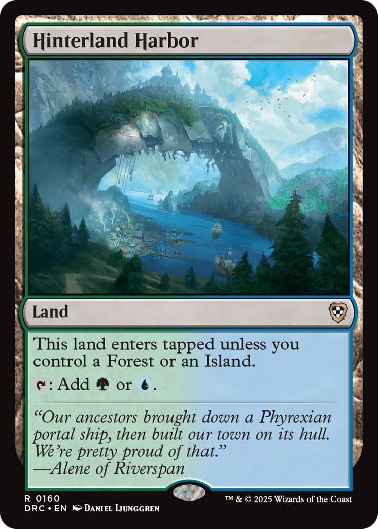 Hinterland Harbor [160] [Aetherdrift: Commander] [Non-Foil]