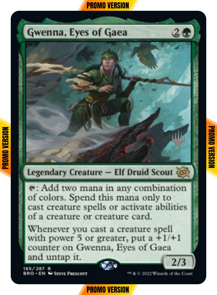 Gwenna, Eyes of Gaea [185p] [Promo Pack] [The Brothers' War: Promos] [Non-Foil]