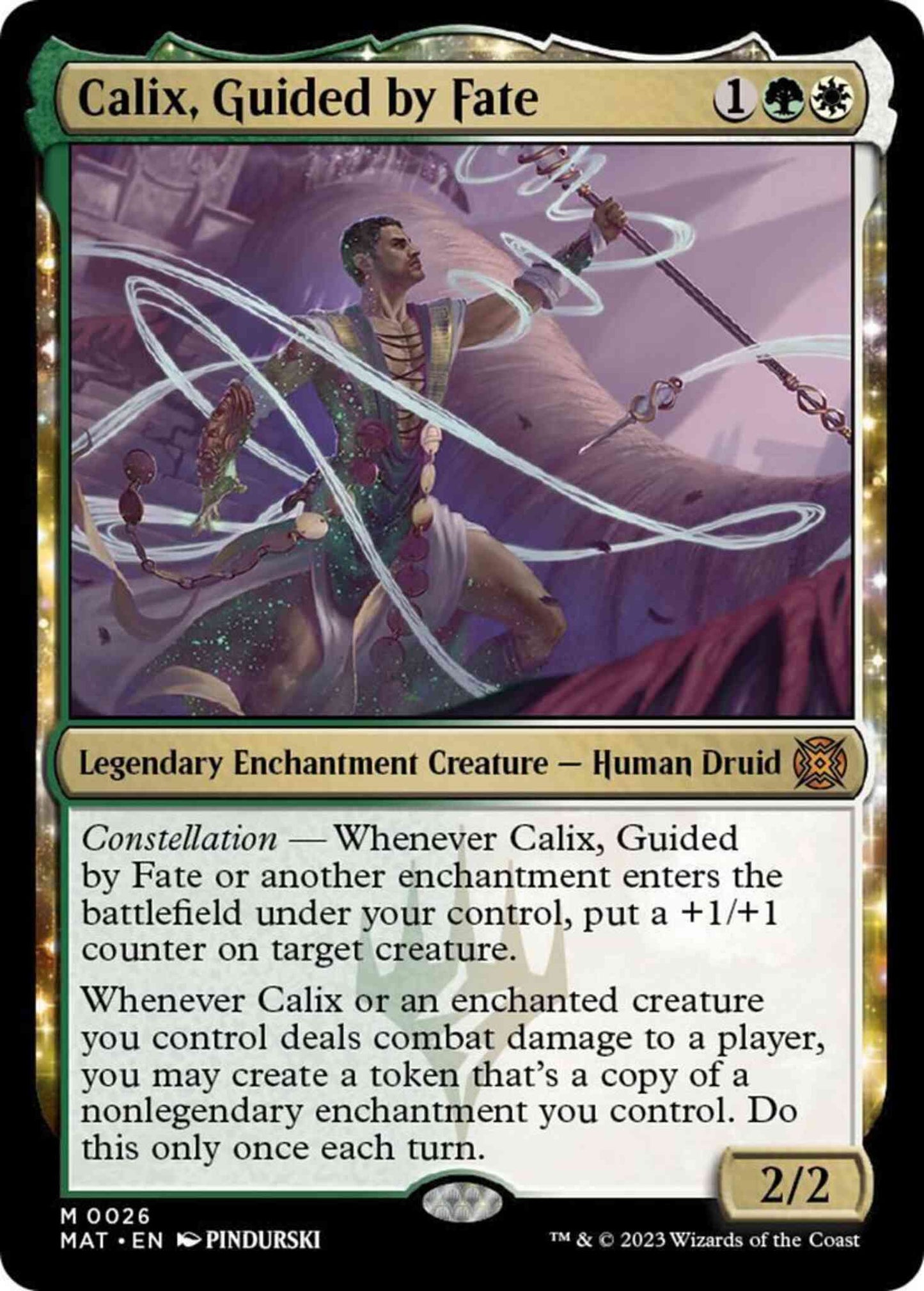 Calix, Guided by Fate [26] [March of the Machine: The Aftermath] [Non-Foil]