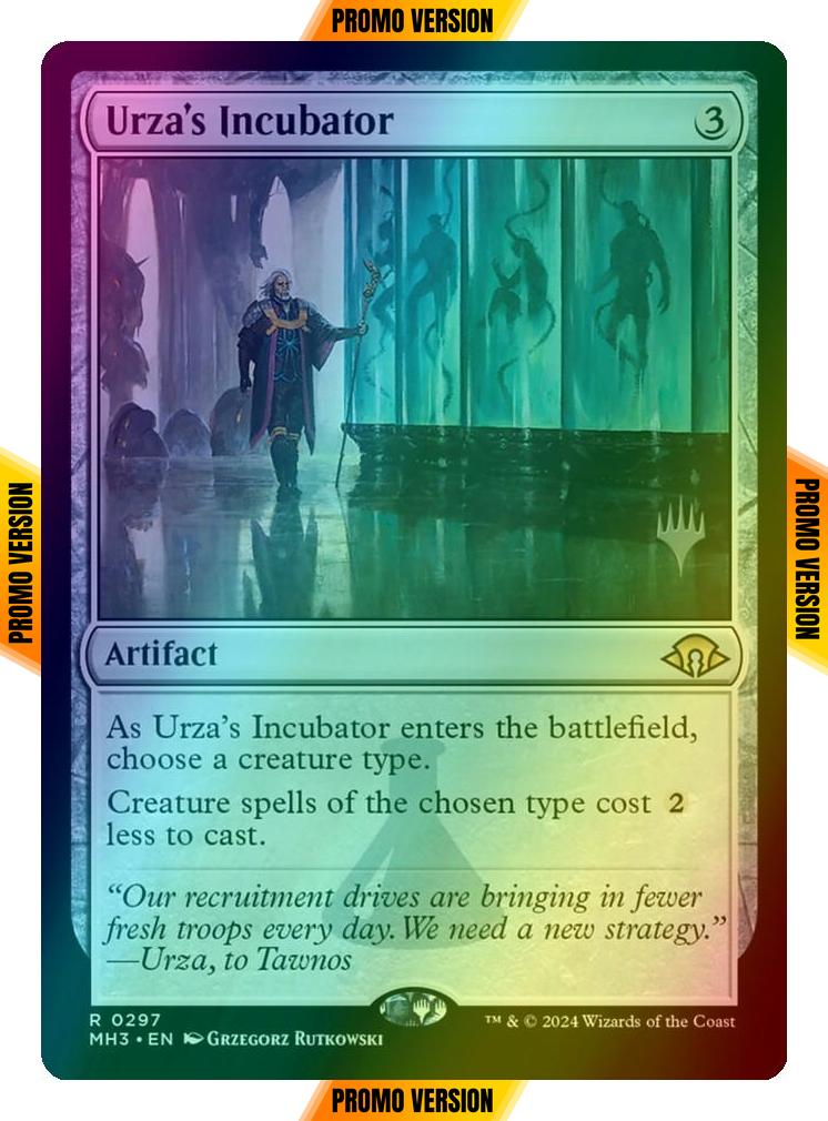 Urza's Incubator [297p] [Promo Pack] [Modern Horizons 3: Promos] [Foil]