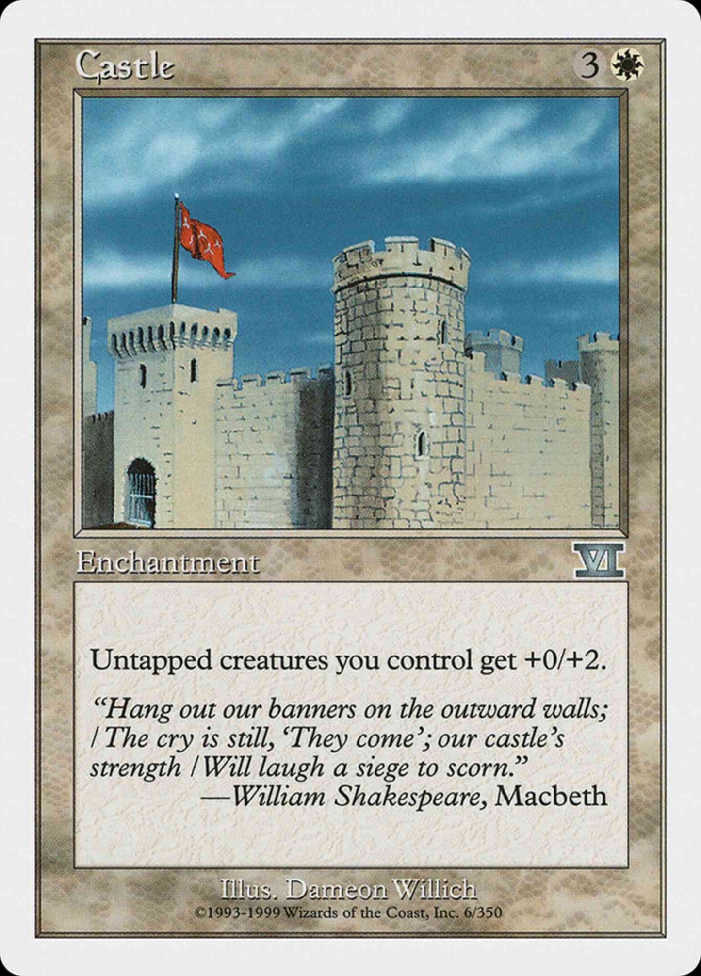 Castle [6] [Classic Sixth Edition] [Non-Foil]