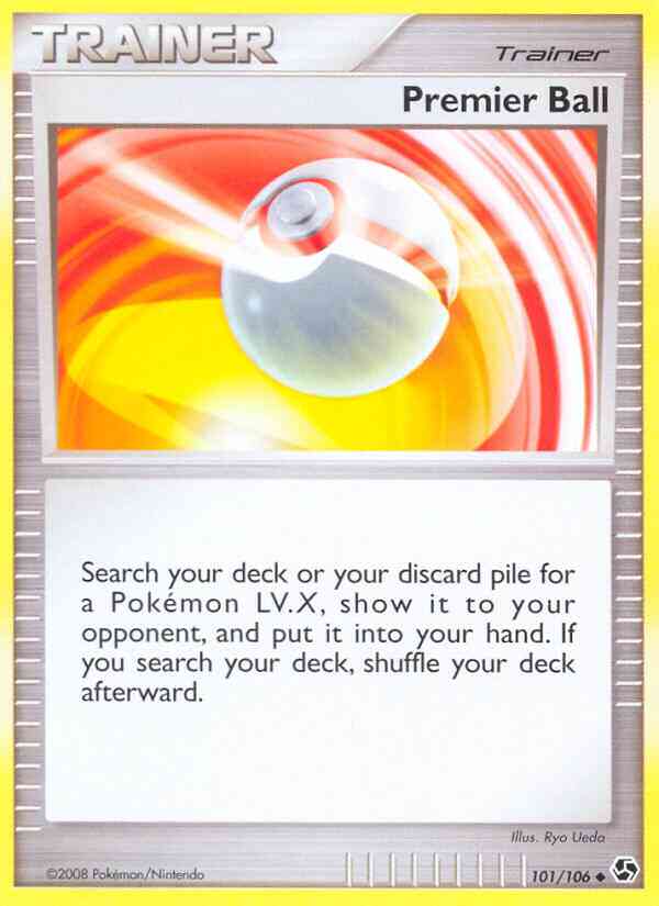 Premier Ball - 101/106 - Uncommon [dp4-101] [Non-Holo]