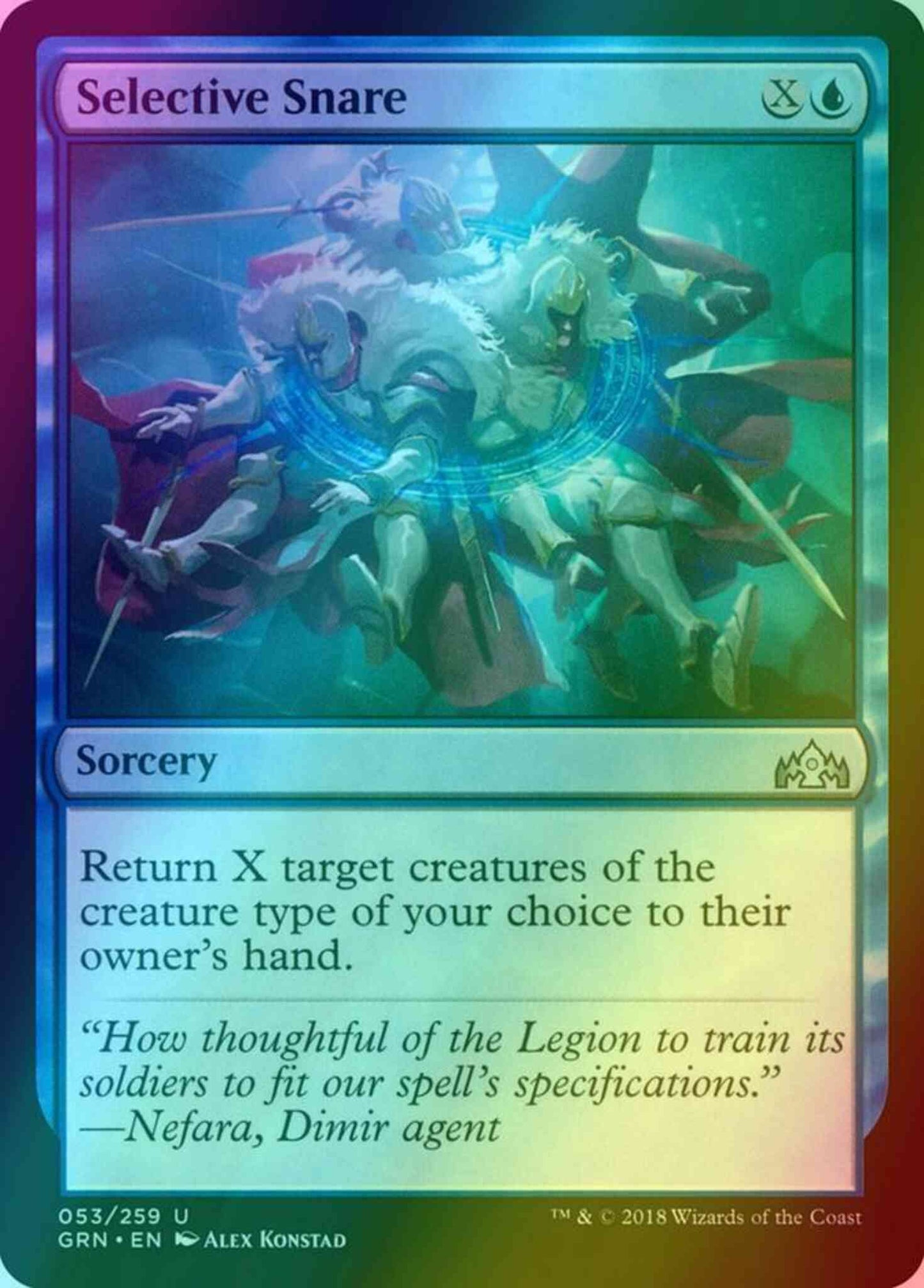 Selective Snare [53] [Guilds of Ravnica] [Foil]