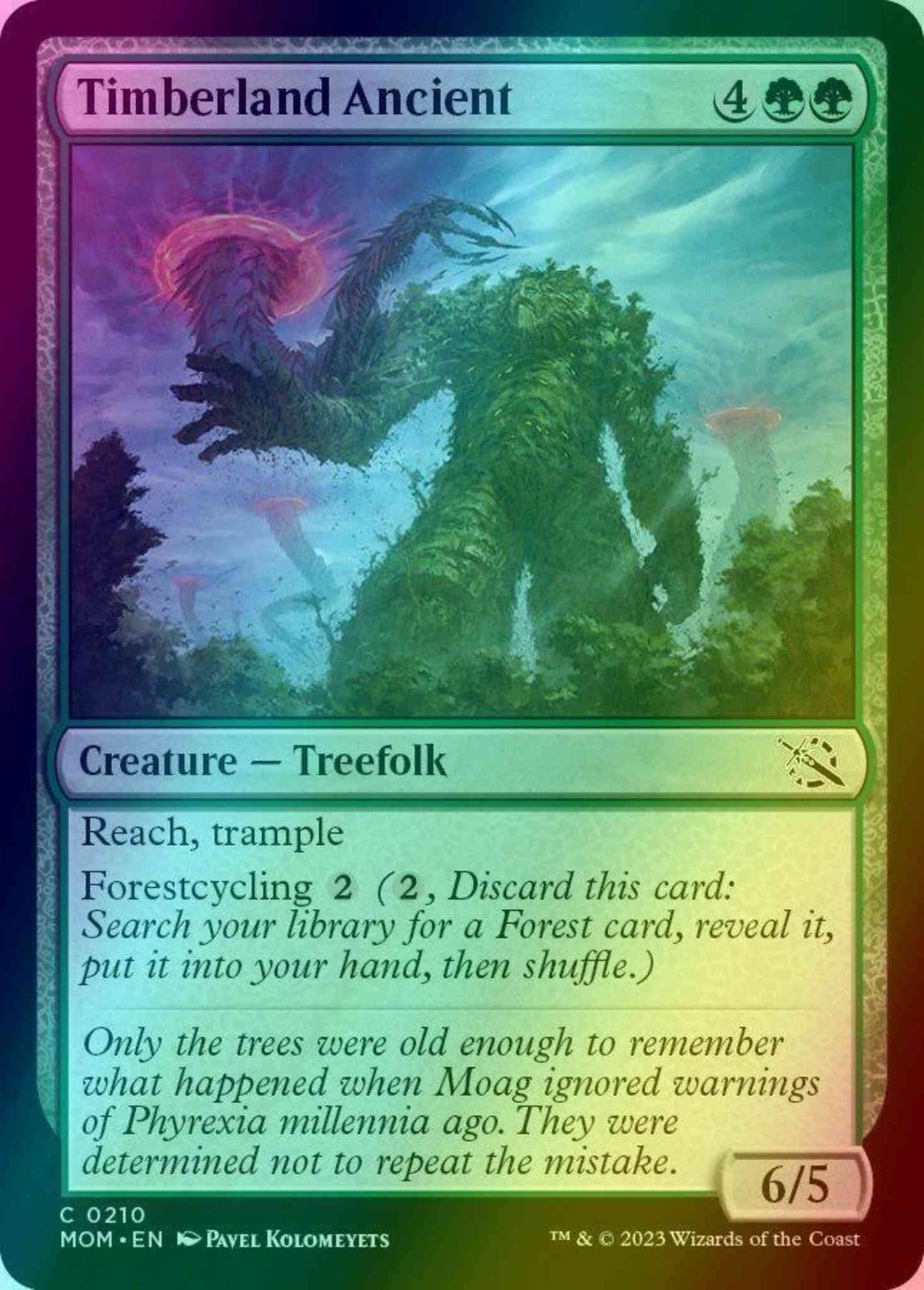 Timberland Ancient [210] [March of the Machine] [Foil]